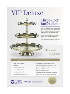 Flyer Design by Karen Gameiro for Apex Fountains | Design #13765105