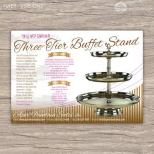 Flyer Design by Katyas Art and Design for Apex Fountains | Design: #13756760
