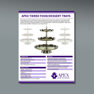 Flyer Design by Symoga for Apex Fountains | Design: #13757468