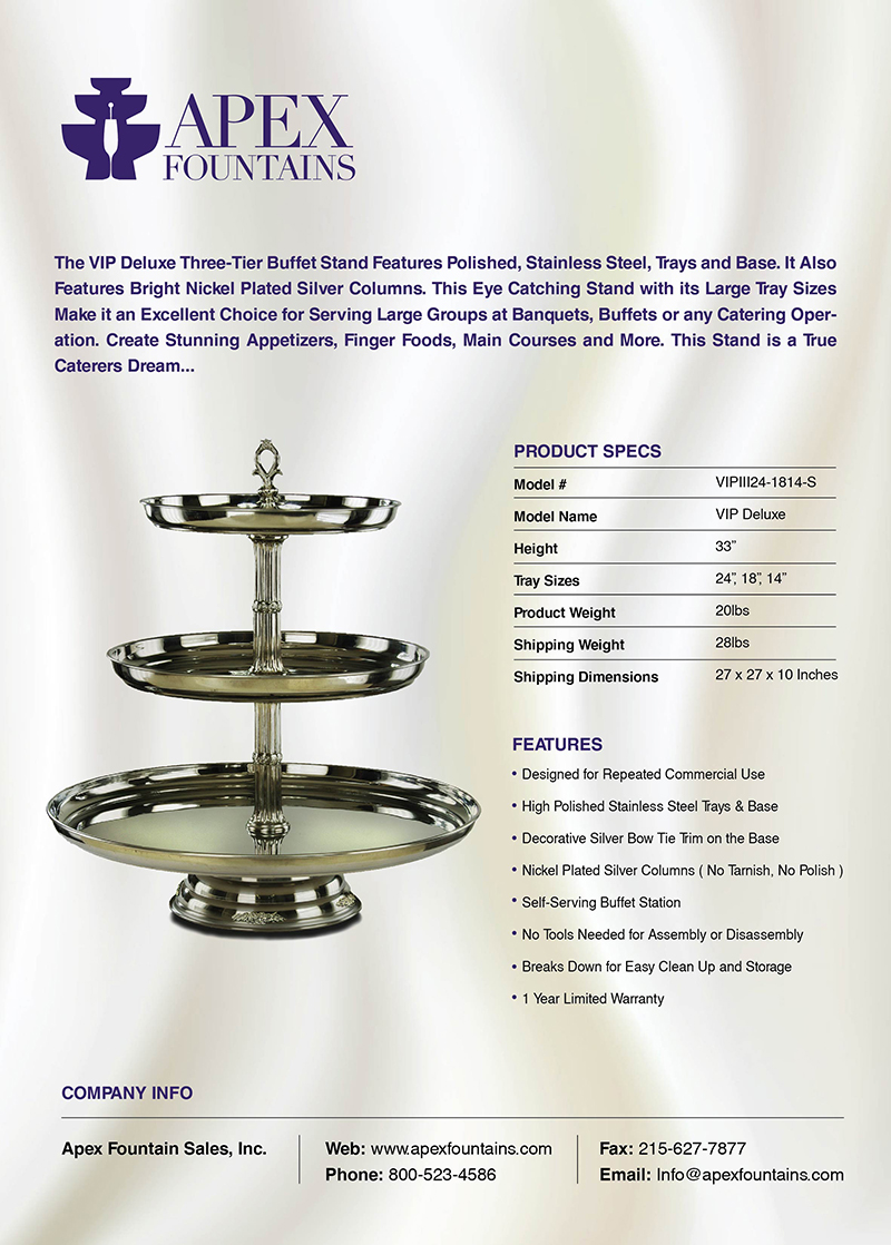 Flyer Design by critip for Apex Fountains | Design #13762665