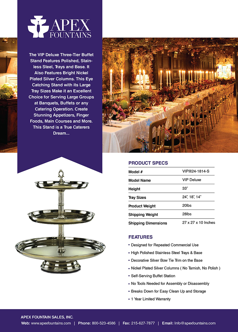 Flyer Design by critip for Apex Fountains | Design #13762667