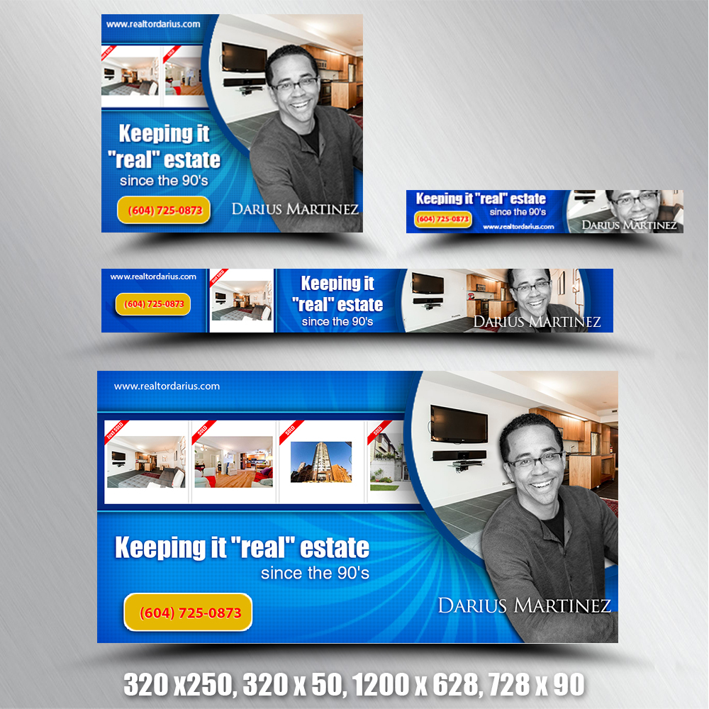 Playful Traditional Real Estate Agent Banner Ad Design For Re