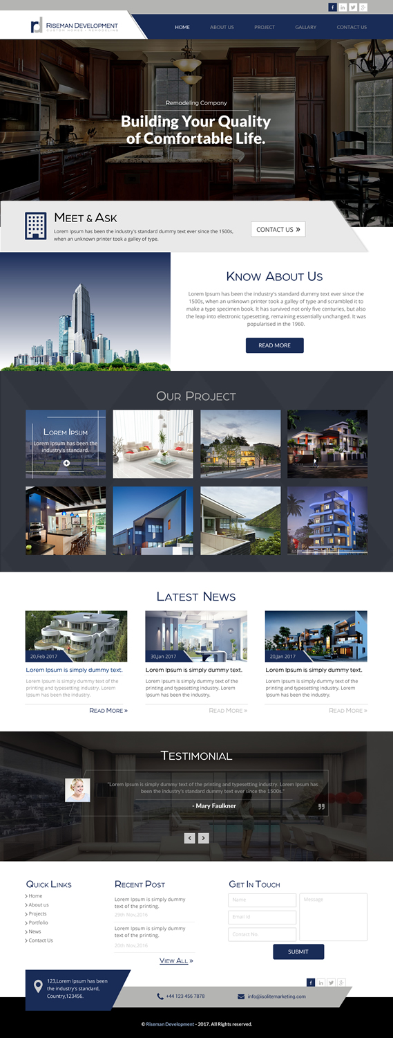 Web Design by rightway for HRS build | Design #13773121