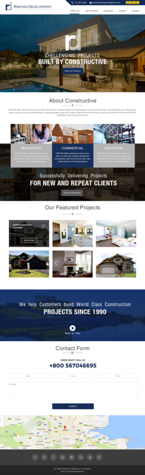 Web Design by Xclusive Designers for HRS build | Design: #14447561