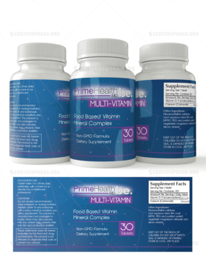 Verpackungs-Design von CENTERSPREAD für PrimeHealthMD | Design #13806492