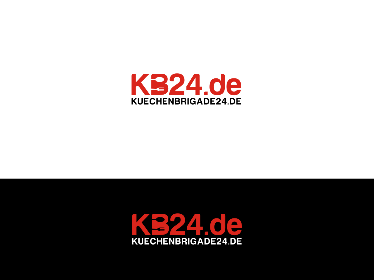 Logo-Design von Slant Line Media für Kuechenbrigade24.de GmbH | Design #13799555