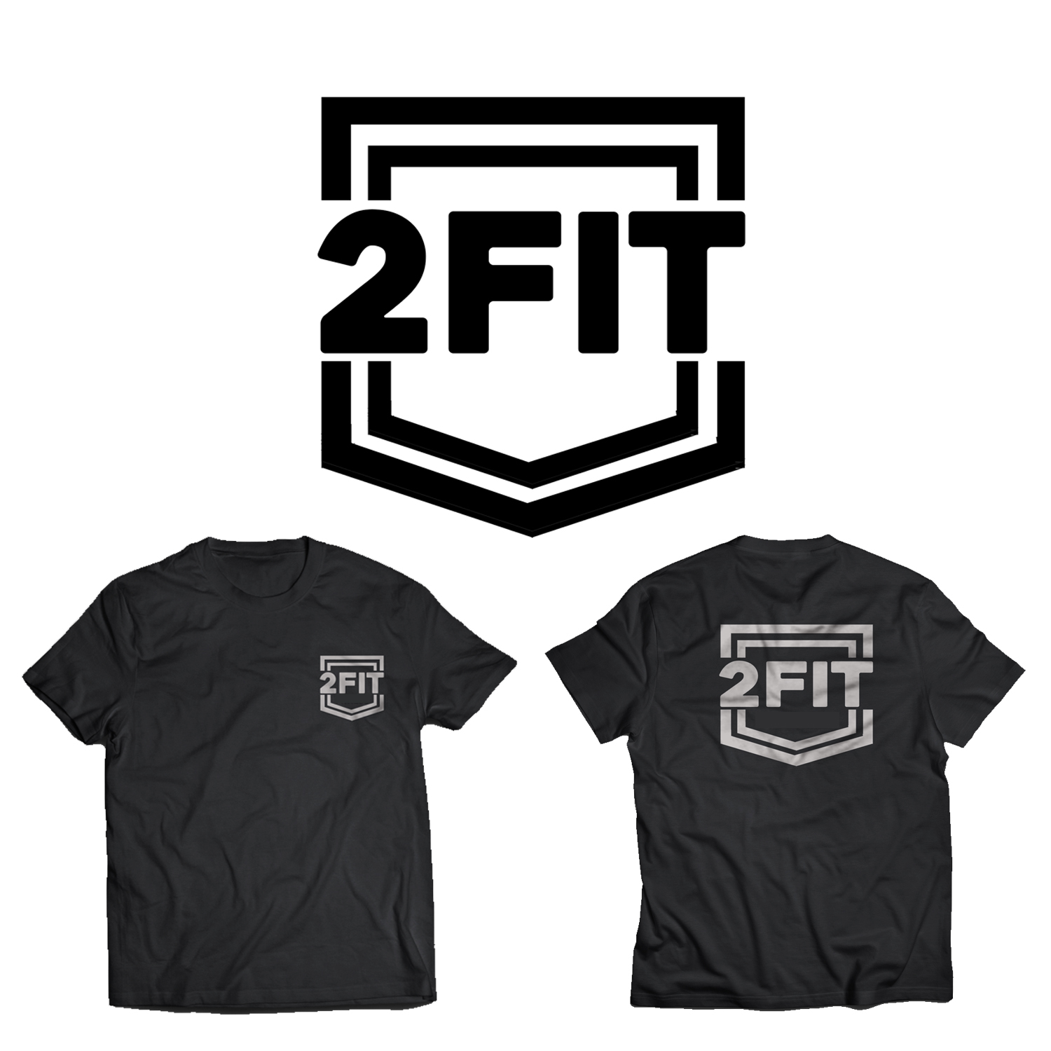 Logo Design by MCT DESIGNS for 2FiT | Design #13911355