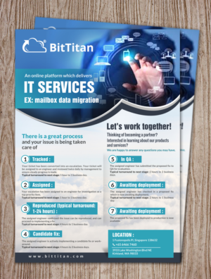 Diseño de Flyer por debdesign para este proyecto | Diseño: #13757056