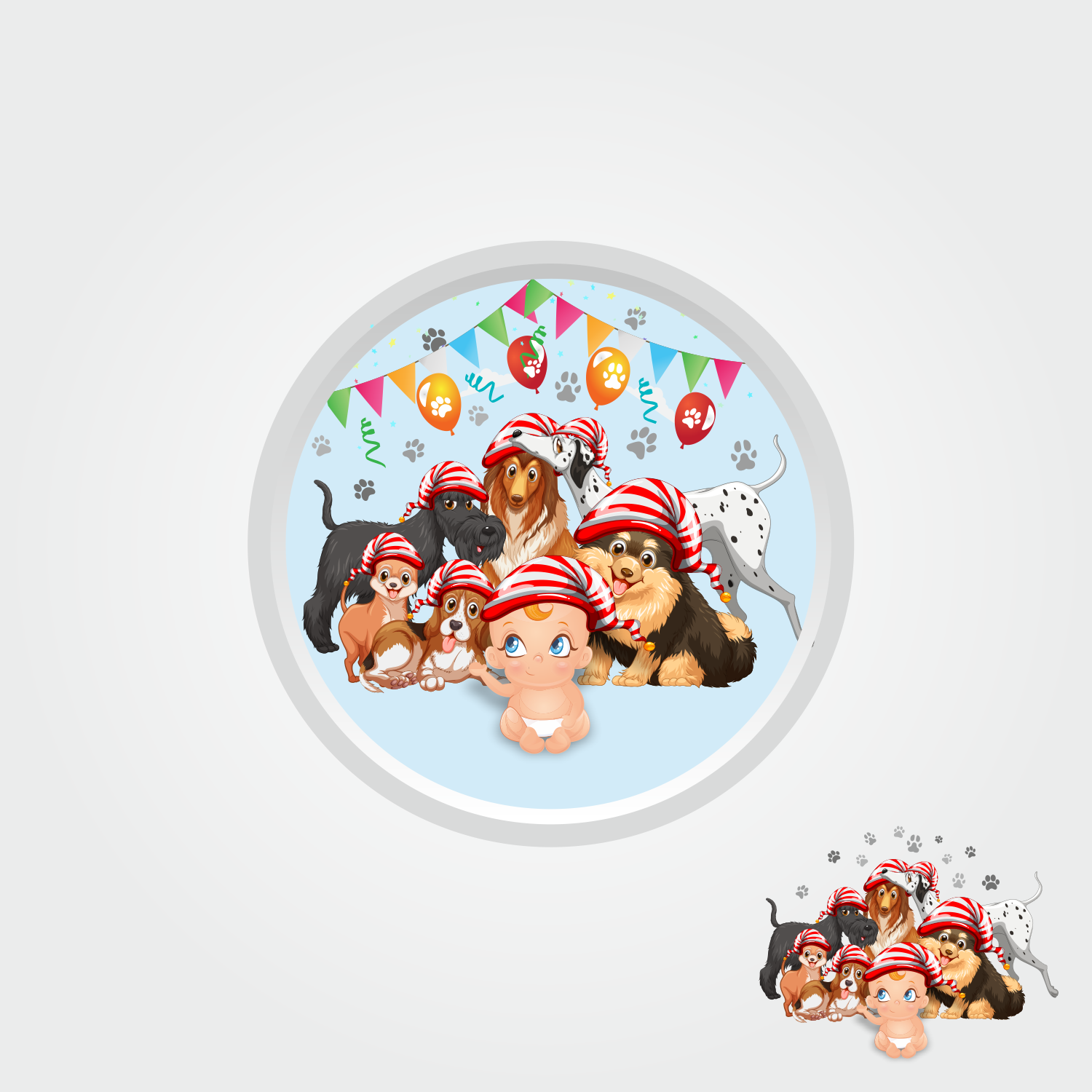 Illustration-Design von desingman für Family Paws | Design #13751382