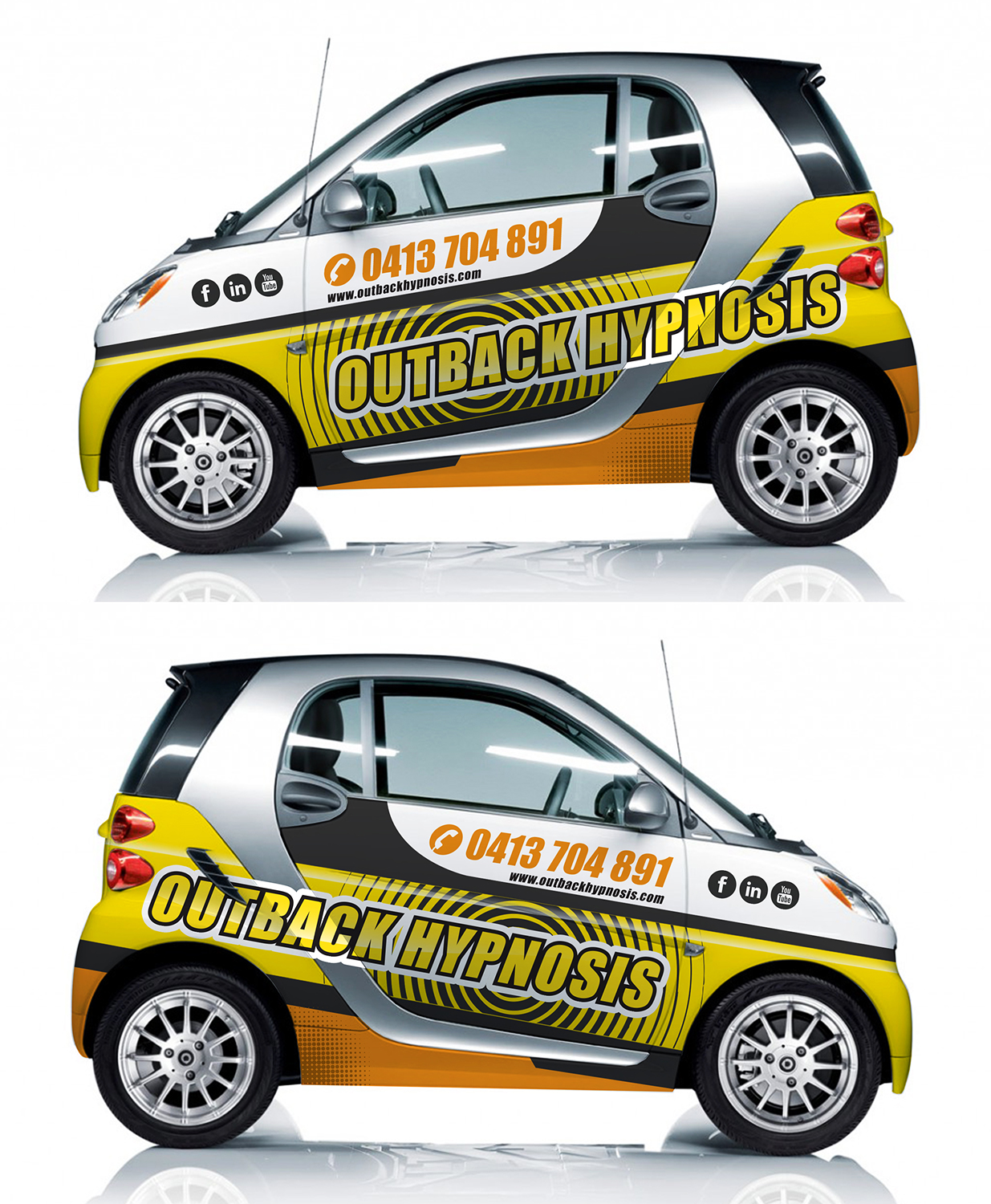 Car Wrap Design by dedenambrol for outback hypnosis | Design #13792694