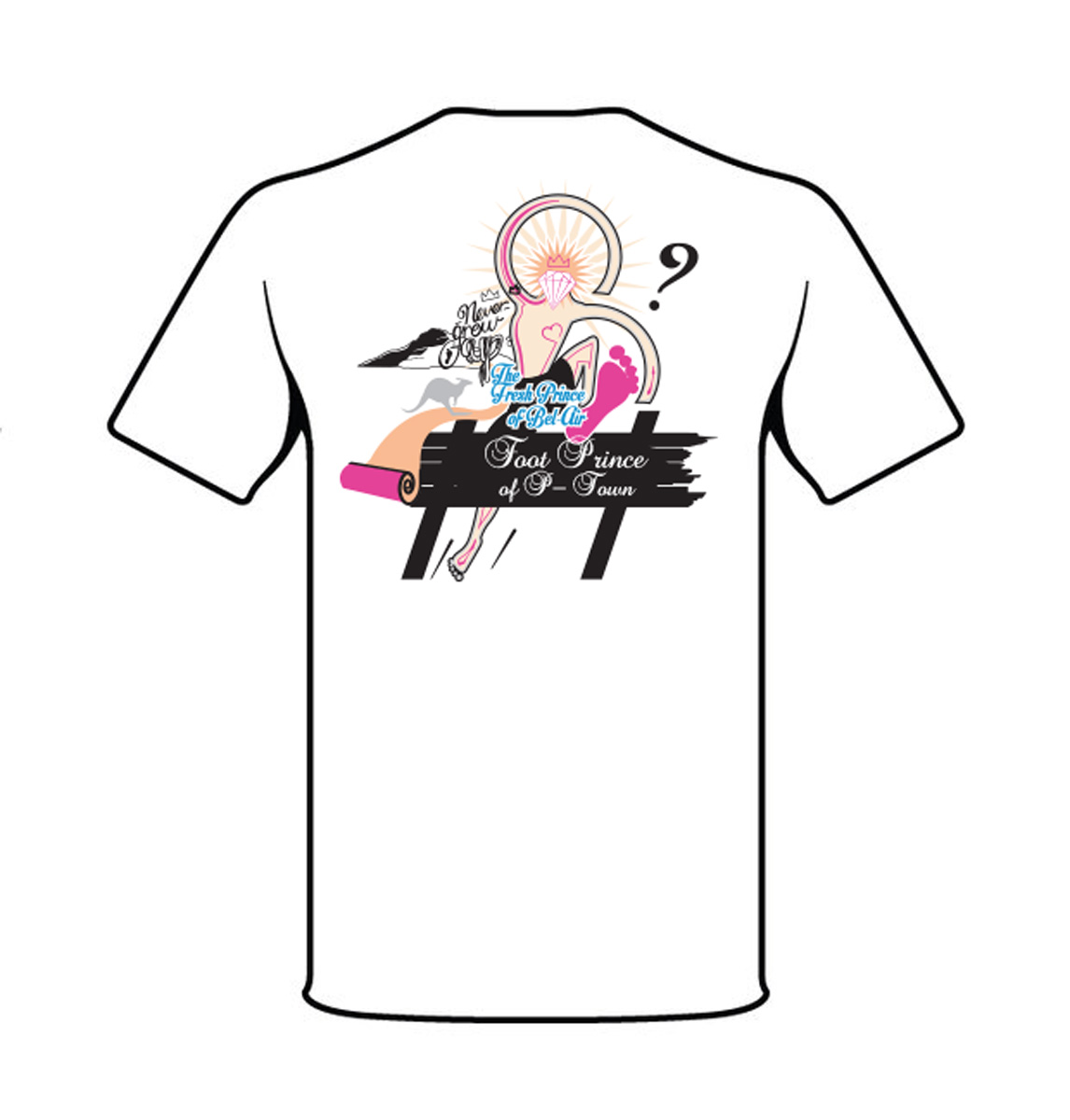 T-shirt Design by Wonderful design for Foot Prince | Design #13830285