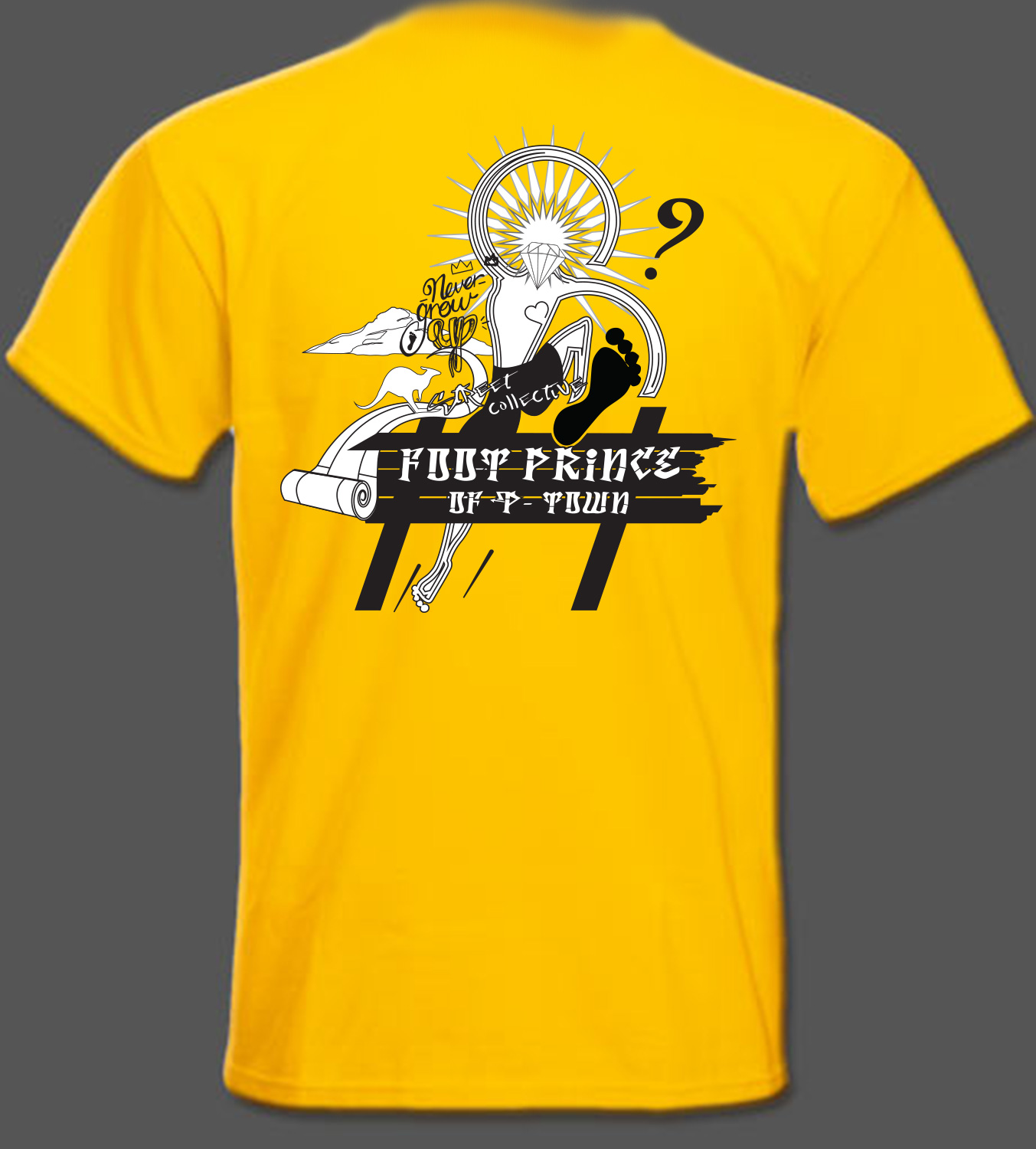 T-Shirt-Design von Wonderful design für Foot Prince | Design #13830354