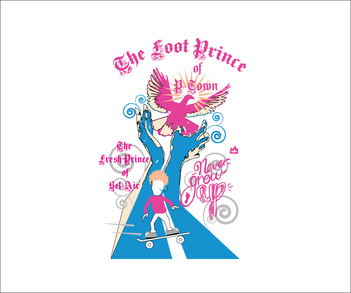 T-Shirt-Design von Wonderful design für Foot Prince | Design #13838268