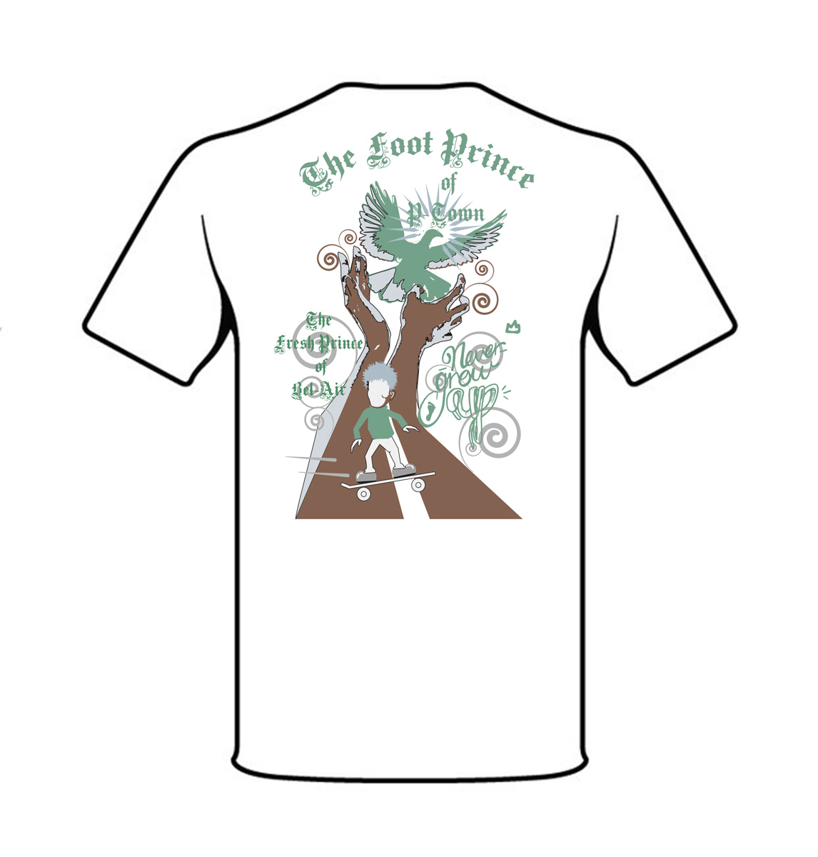 T-Shirt-Design von Wonderful design für Foot Prince | Design #13838272