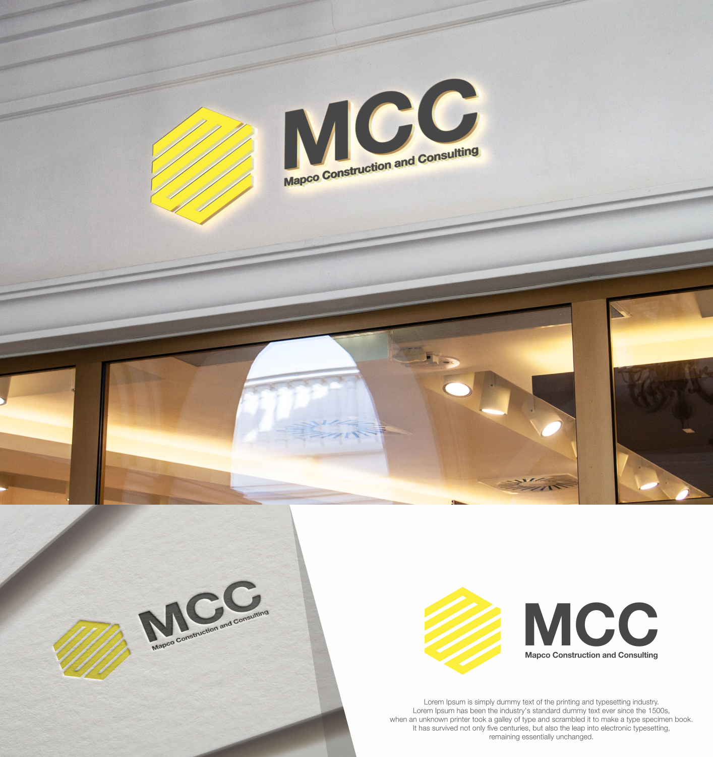 Logo Design by Optimistic_Studio for Masters Construction | Design #16237449