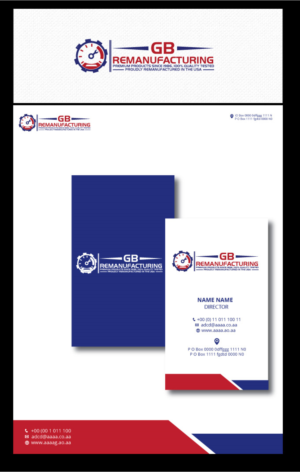 Logo Design by zebronicgraphic for GB Remanufacturing, Inc. | Design: #13864886