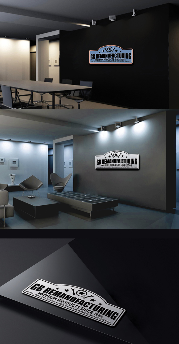 Diseño de Logo por zebronicgraphic para GB Remanufacturing, Inc. | Diseño #13864888