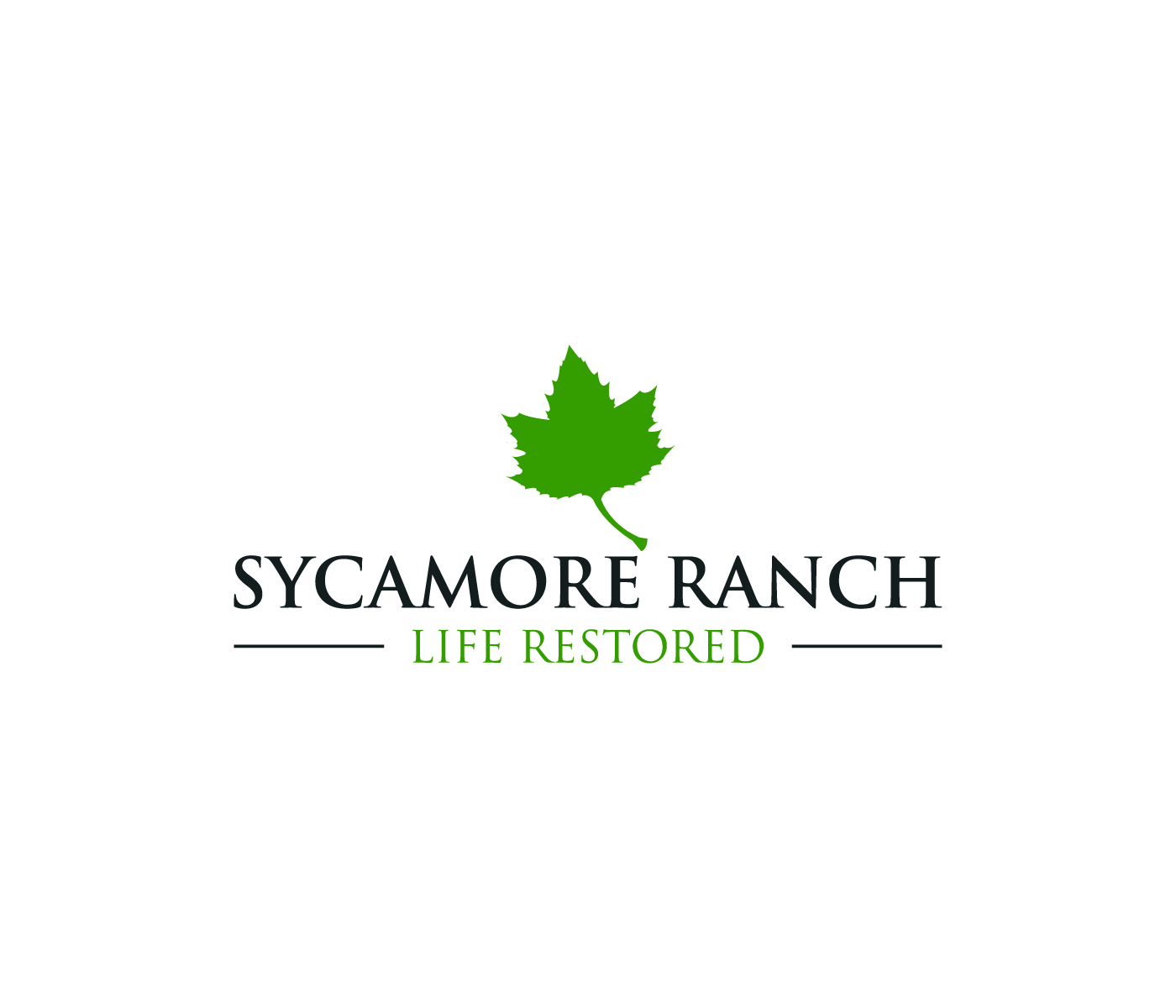 Nutrition Logo Design For Sycamore Ranch With The Sycamore Leaf Image There Should Also Be A Version With Life Restored Written Below It By Alphadezin3 Design