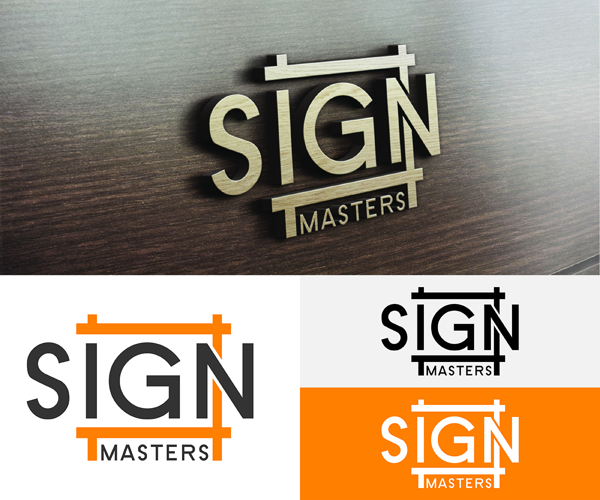 Logo-Design von eMARK für Sign Masters | Design #14160308