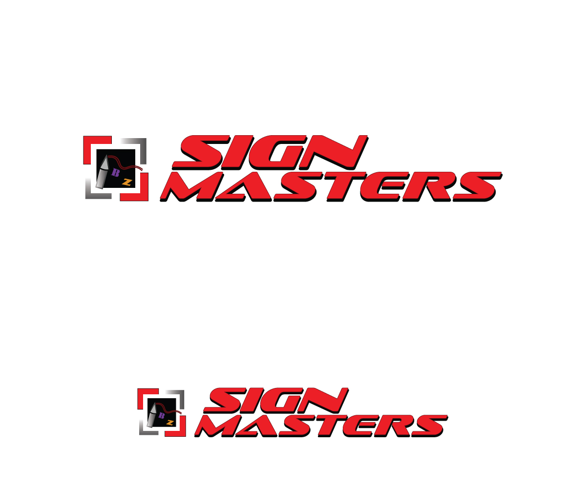 Logo Design by PBs for Sign Masters | Design #14187990