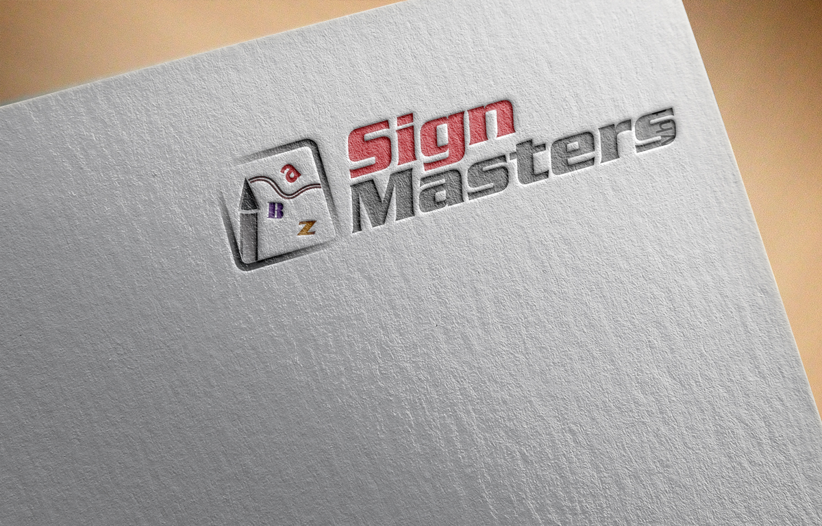 Logo-Design von PBs für Sign Masters | Design #14209855