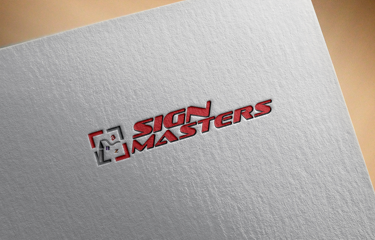 Logo Design by PBs for Sign Masters | Design #14209863