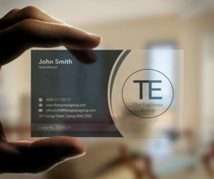 Business Card Design by INDIAN_Ashok for The Espinosa Group | Design: #14015718
