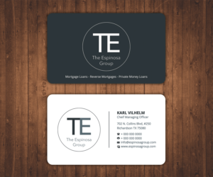 Business Card Design by Stylez Designz for The Espinosa Group | Design: #14012093