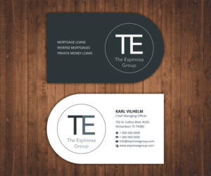 Business Card Design by Stylez Designz for The Espinosa Group | Design: #14012103
