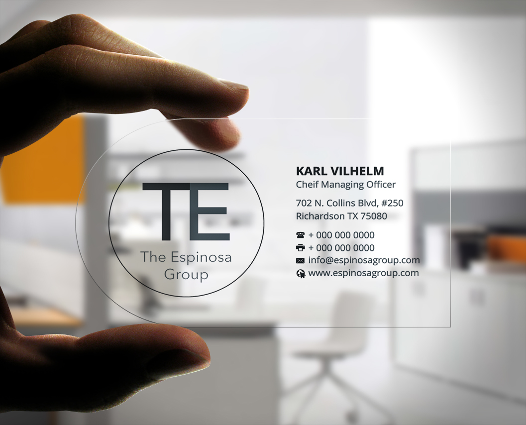 Business Card Design by Stylez Designz for The Espinosa Group | Design #14012122