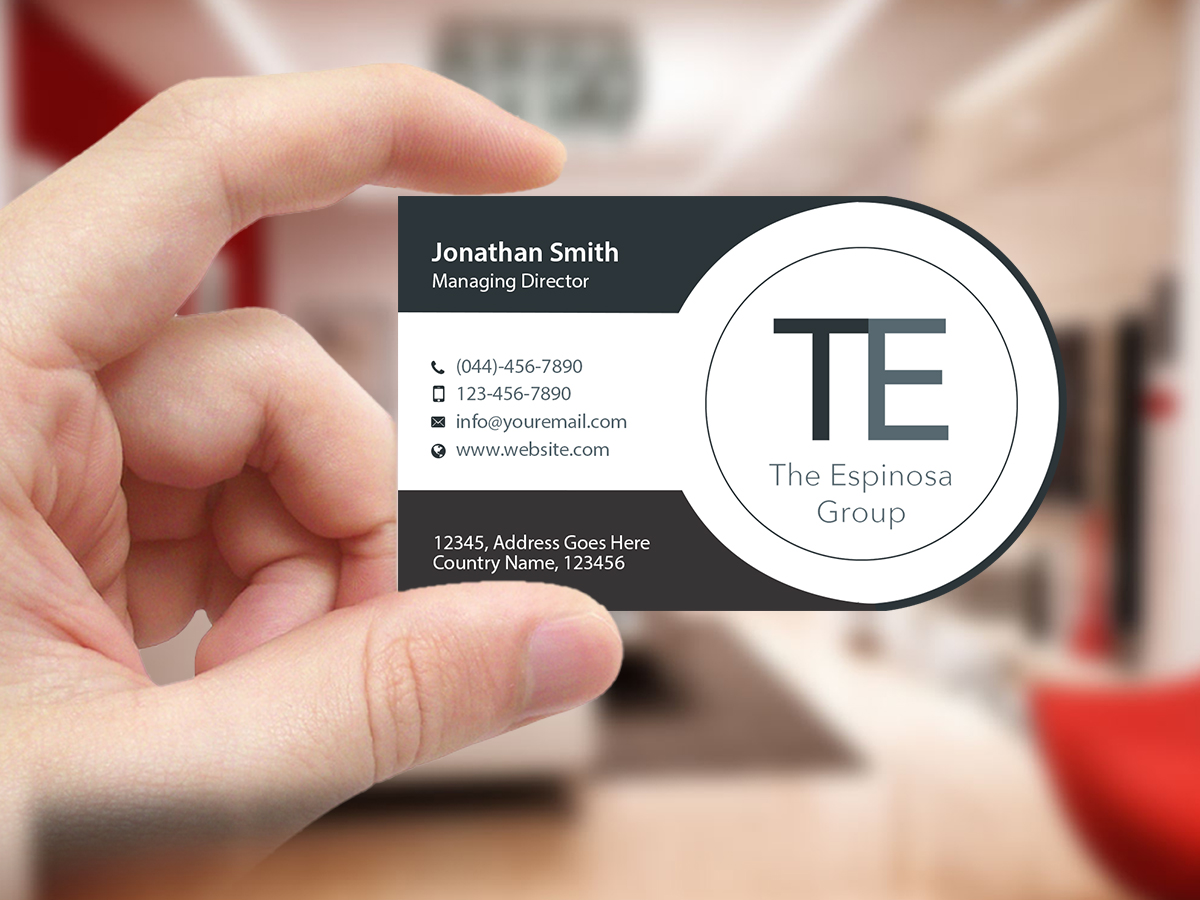 Business Card Design by Creations Box 2015 for The Espinosa Group | Design #13859300