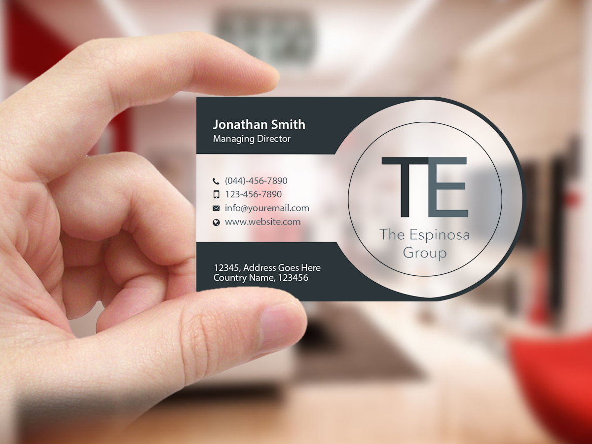Business Card Design by Creations Box 2015 for The Espinosa Group | Design #13859301