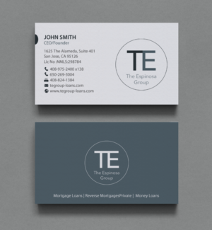Business Card Design by chandrayaan.creative for The Espinosa Group | Design: #13857359