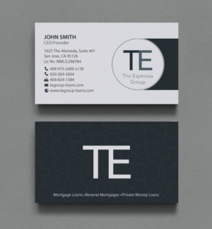 Business Card Design by chandrayaan.creative for The Espinosa Group | Design: #13857362