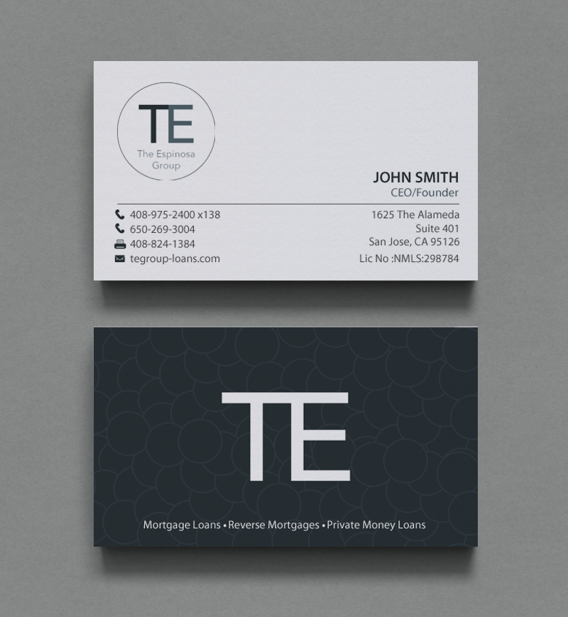 Business Card Design by chandrayaan.creative for The Espinosa Group | Design #13857385