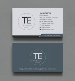 Business Card Design by chandrayaan.creative for The Espinosa Group | Design: #13857389