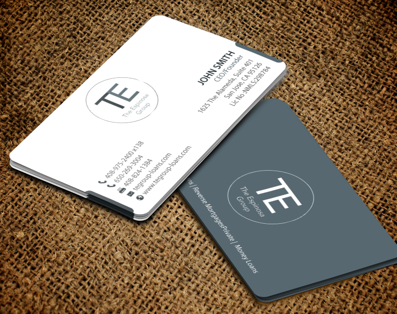 Diseño de Tarjeta de Presentación por chandrayaan.creative para The Espinosa Group | Diseño #13858048