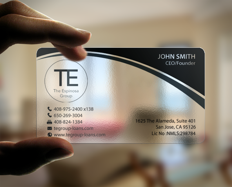 Diseño de Tarjeta de Presentación por chandrayaan.creative para The Espinosa Group | Diseño #13858050