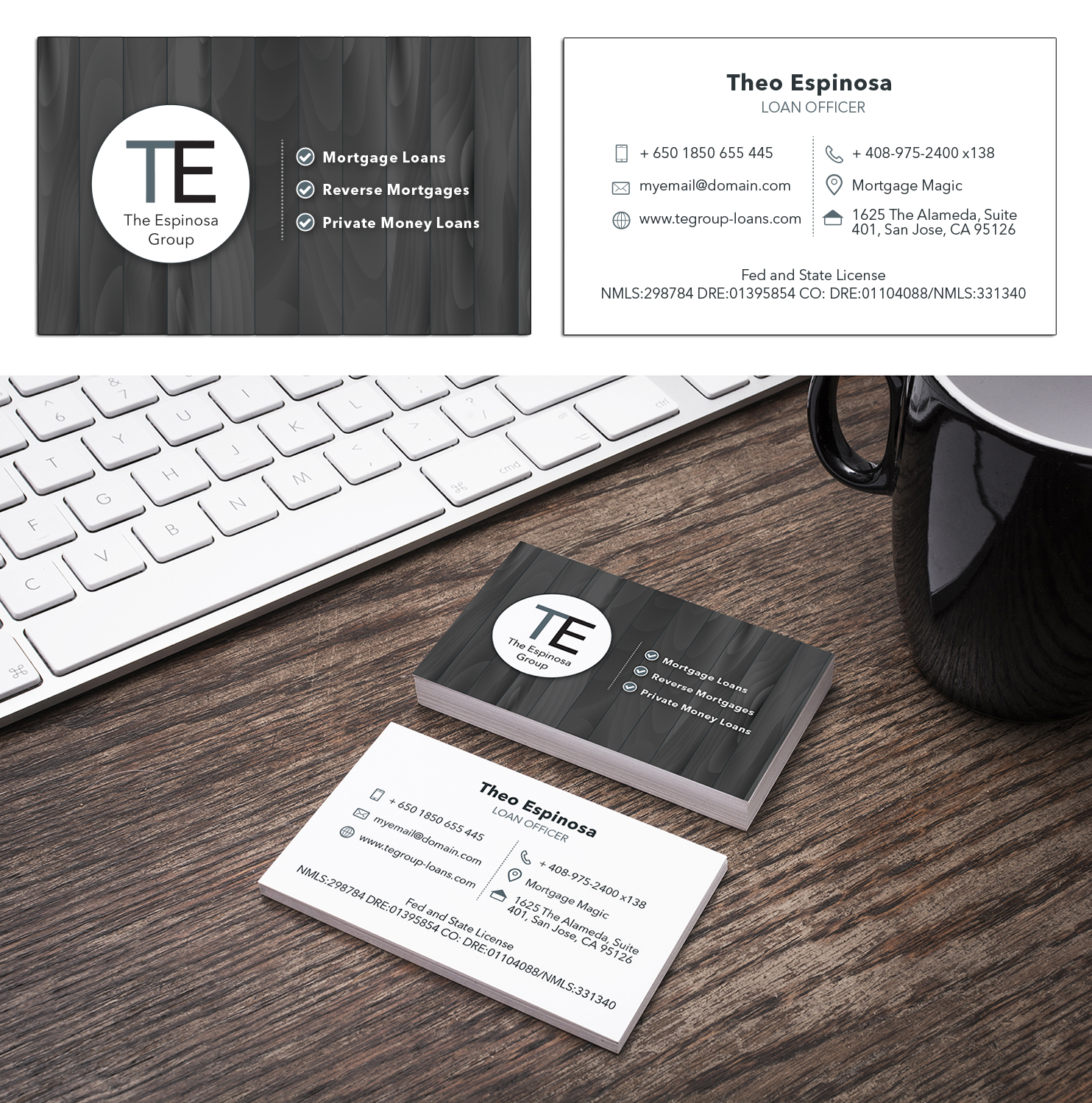 Business Card Design by hernandezpeterpaul for The Espinosa Group | Design #14004487