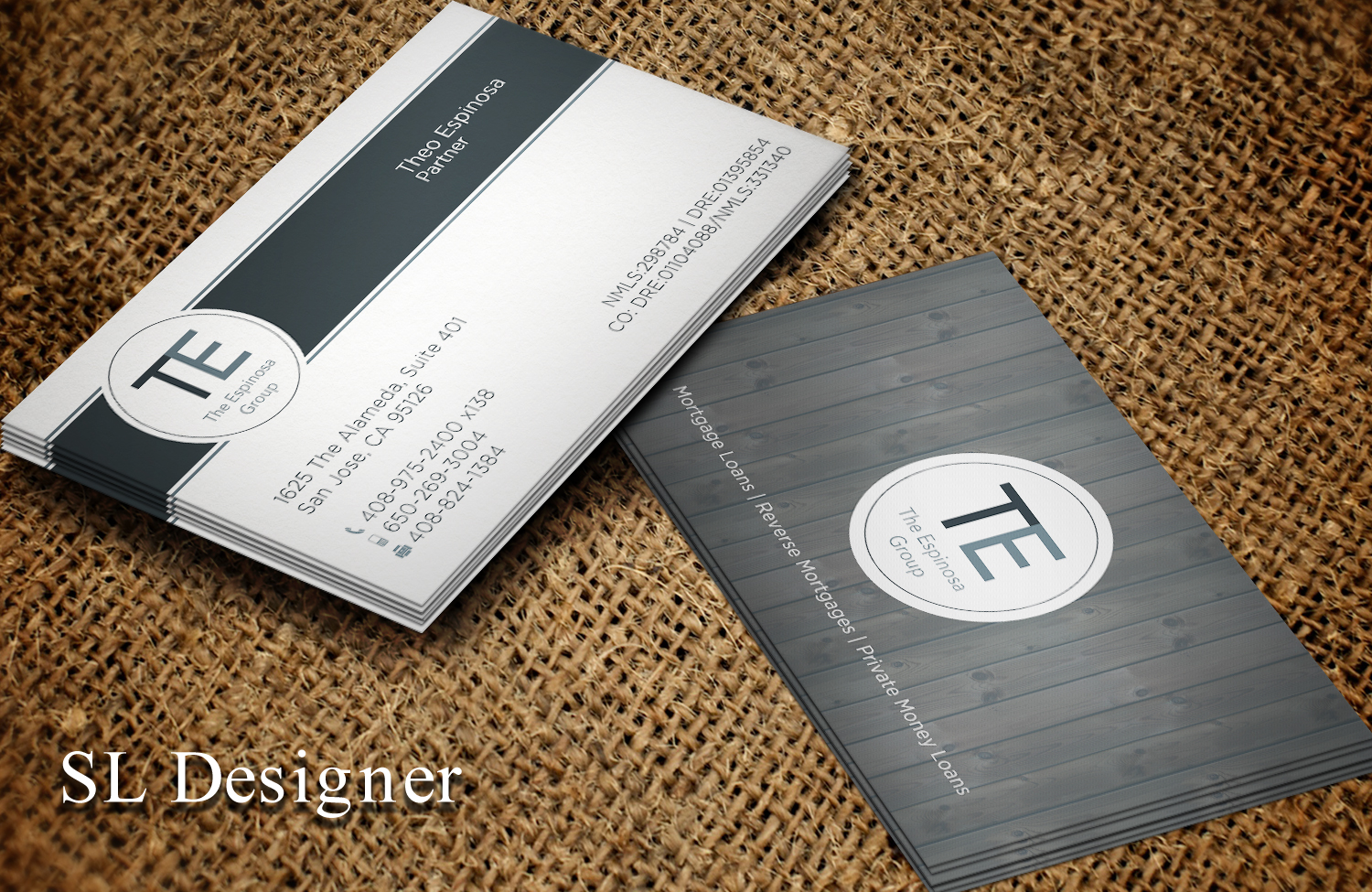 Business Card Design by SL Designer for The Espinosa Group | Design #13882752