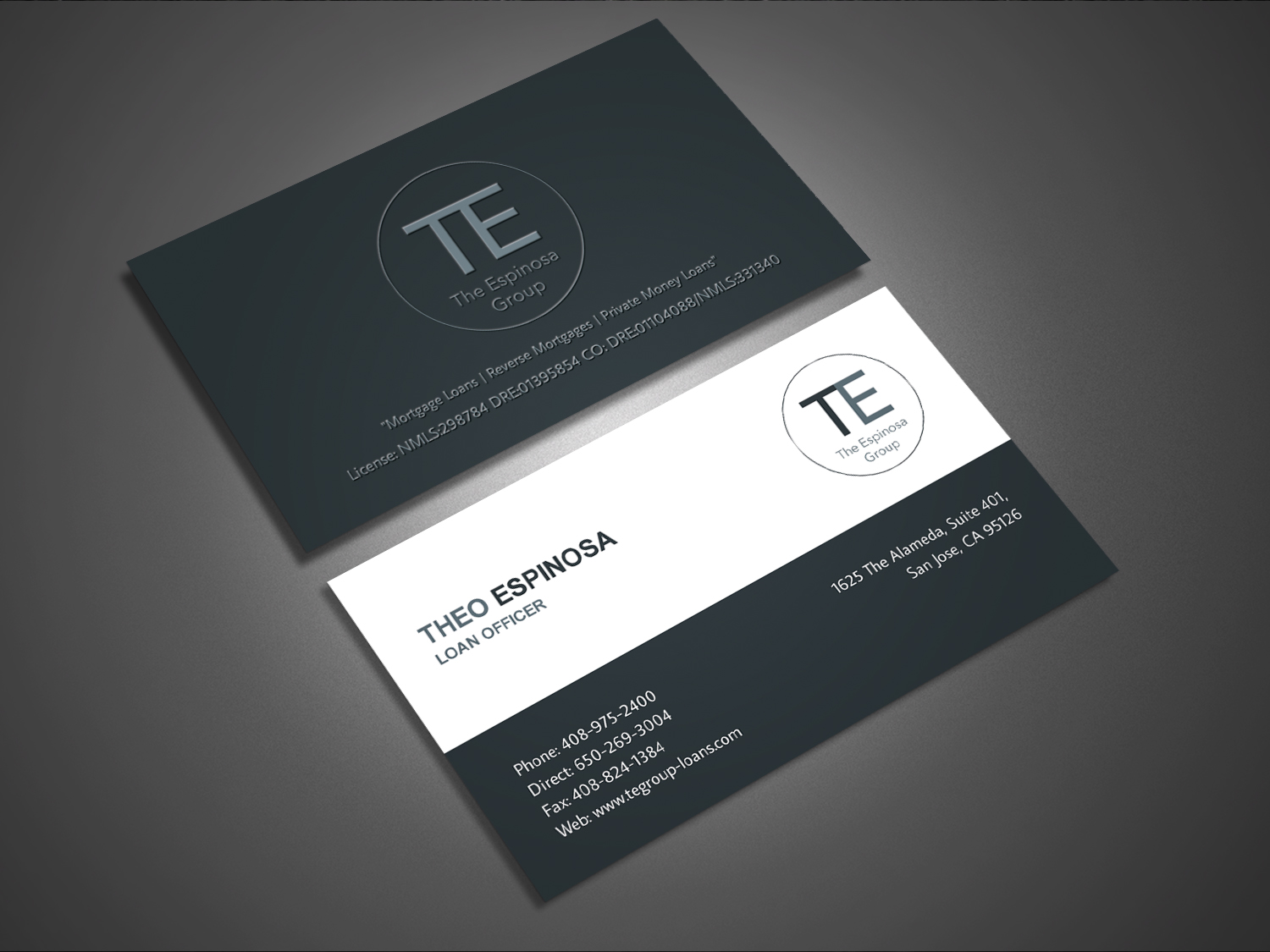 Diseño de Tarjeta de Presentación por Graphic Flame para The Espinosa Group | Diseño #13866222