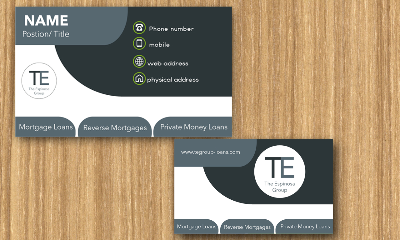 Business Card Design by Mai Duyen for The Espinosa Group | Design #13945920
