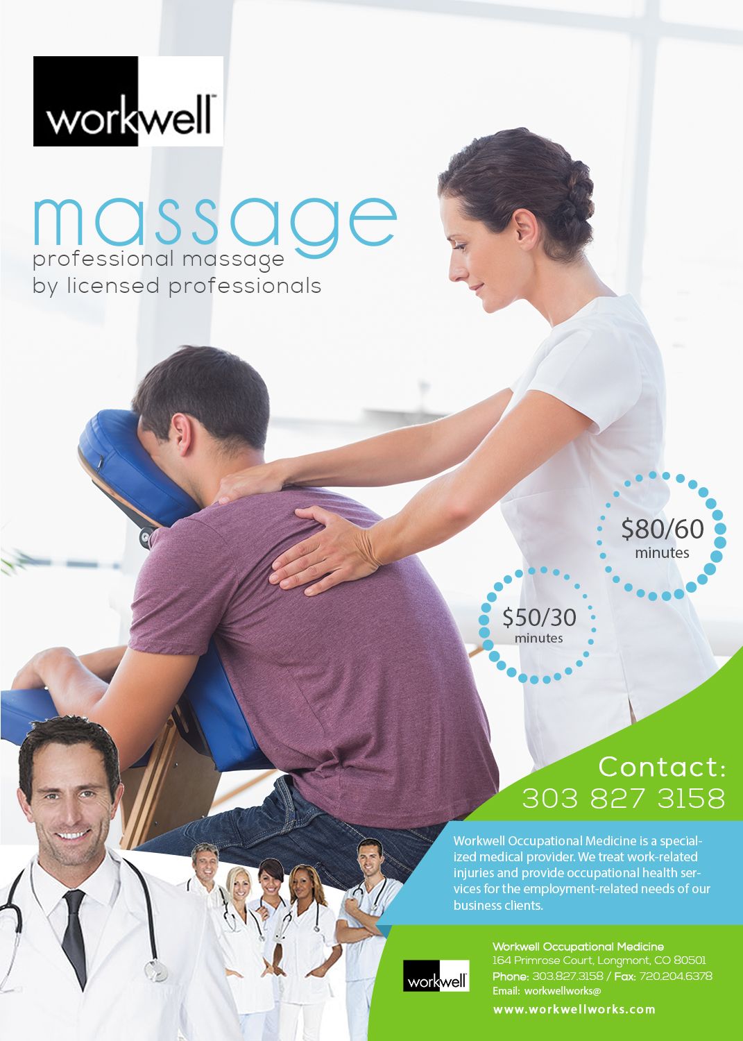 Advertisement Design by FutureDesigne for Workwell Occupational Medicine, LLC | Design #13933532