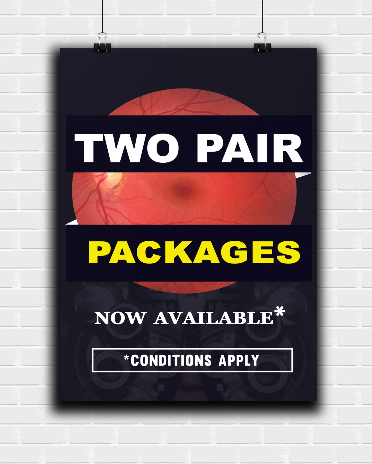 Poster Design by Kowzi for Millennium Optical | Design #13769053