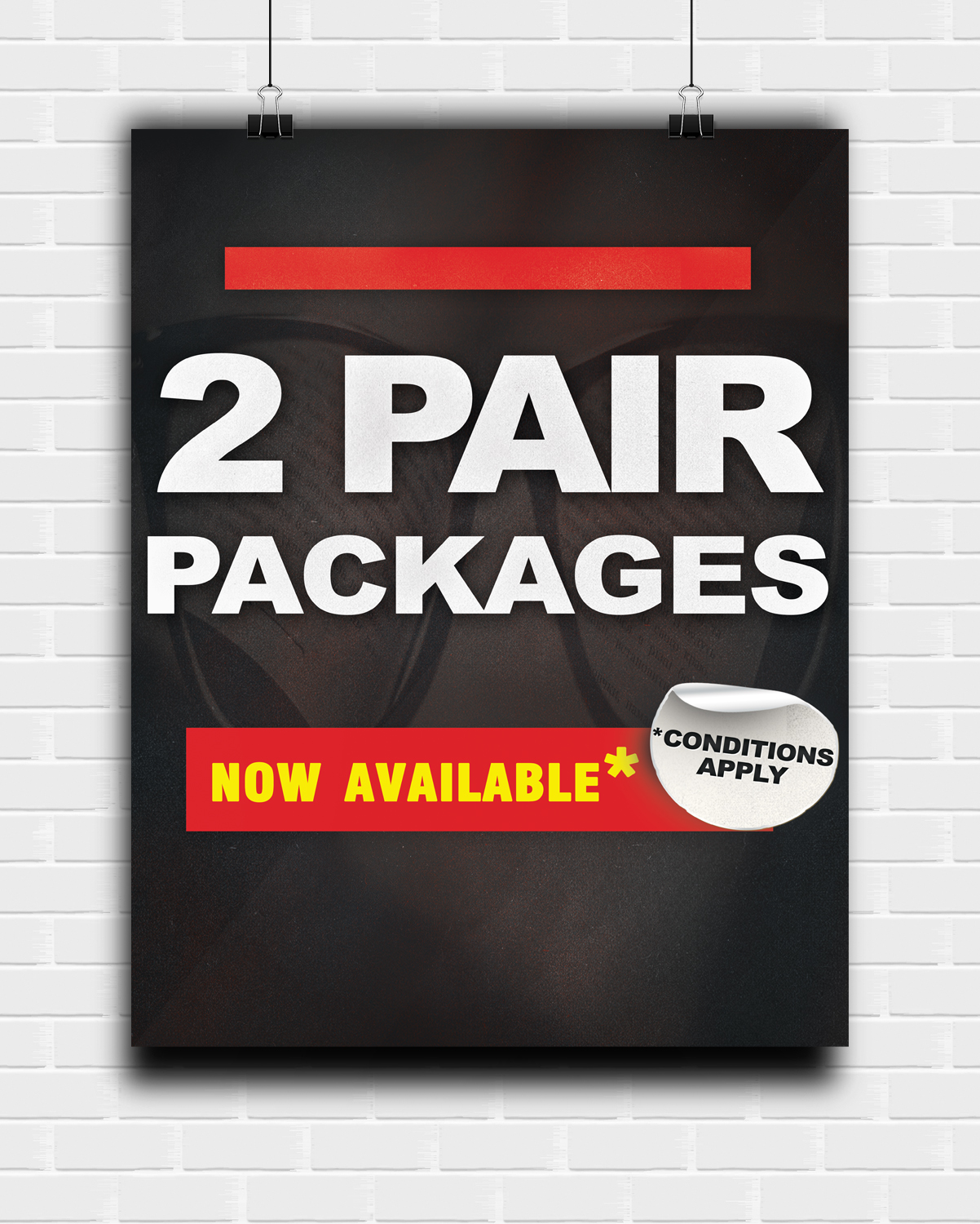 Poster Design by Kowzi for Millennium Optical | Design #13769926