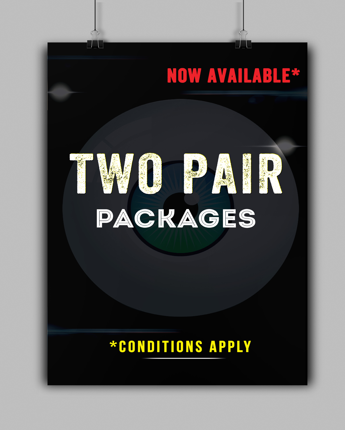 Poster Design by Kowzi for Millennium Optical | Design #13773994