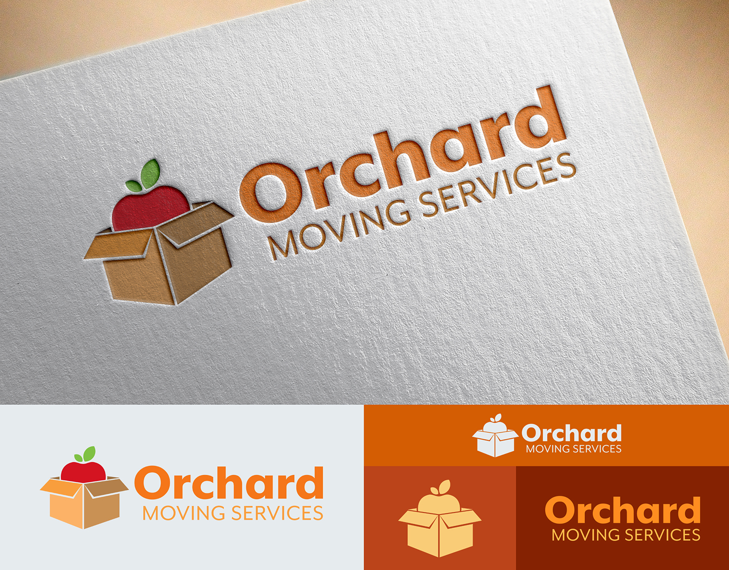 Diseño de Logo por Ana White para Orchard Moving Services | Diseño #13758185