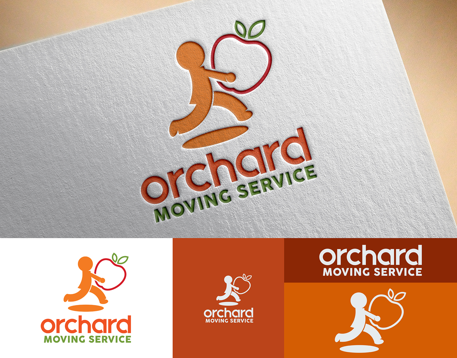 Logo Design by Ana White for Orchard Moving Services | Design #13779856