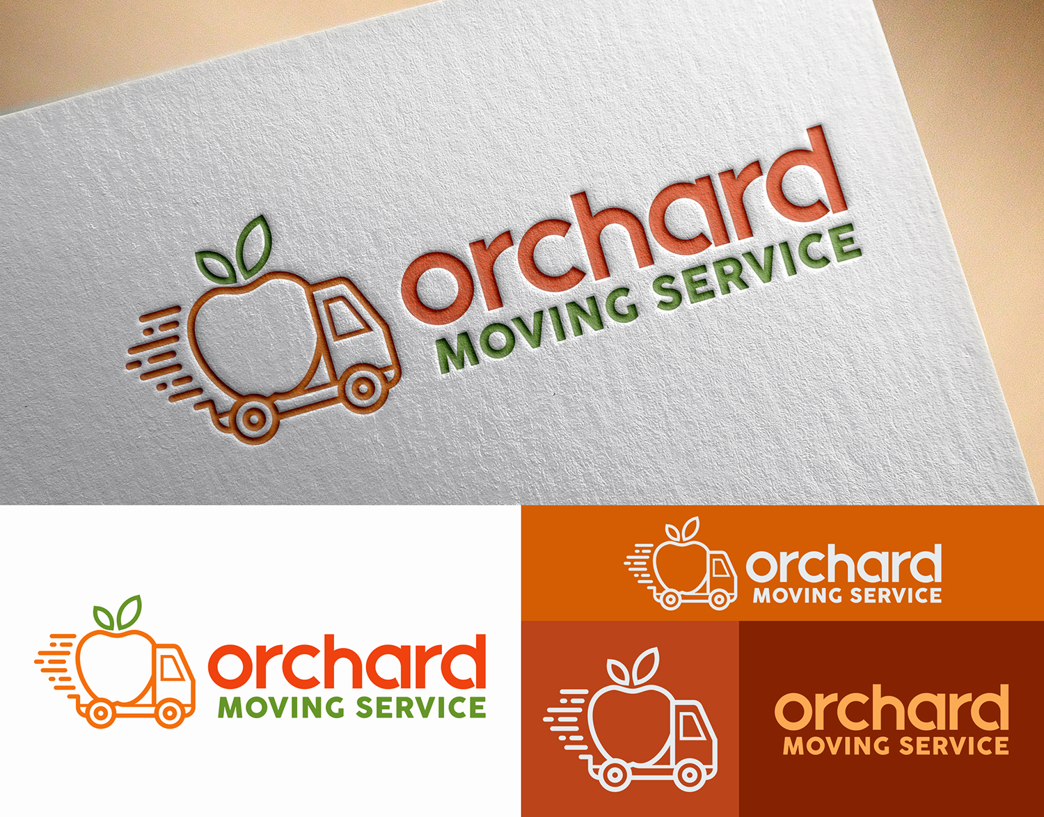 Logo Design by Ana White for Orchard Moving Services | Design #13779857