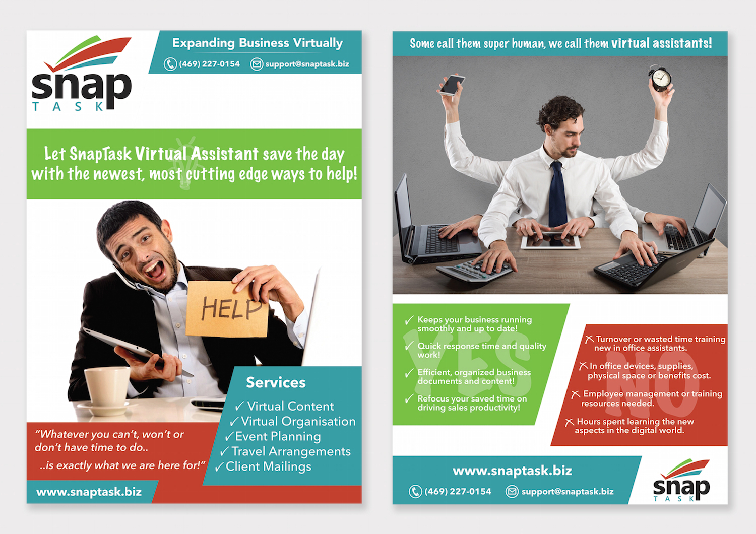 Design de Flyer par ClaireDunne pour SnapTask | Design #13776938